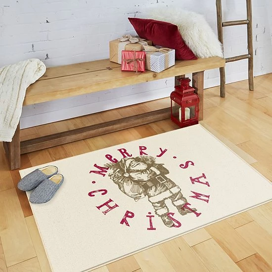 Mohawk Home Mohawk® Home Prismatic Vintage Santa Rug 3 Mohawk Home Mohawk® Home Prismatic Vintage Santa Rug - Image 3