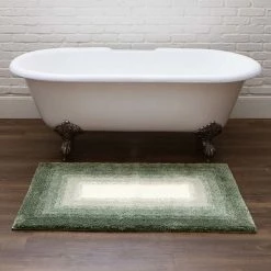 Mohawk Home Ombre Border Bath Rug Barley -Mohawk Home shop unnamed file 93