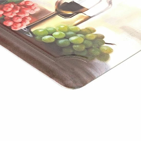Mohawk Home Mohawk® Home Rofino Wine Trio Cushioned Printed Kitchen Mat - 18'' X 30'' 1 Mohawk Home Mohawk® Home Rofino Wine Trio Cushioned Printed Kitchen Mat - 18'' X 30''