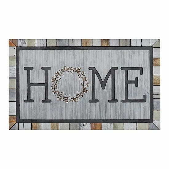 Mohawk Home Mohawk® Home Doorscapes Farmhouse Wreath Home Doormat - 18" X 30" 1 Mohawk Home Mohawk® Home Doorscapes Farmhouse Wreath Home Doormat - 18" X 30"